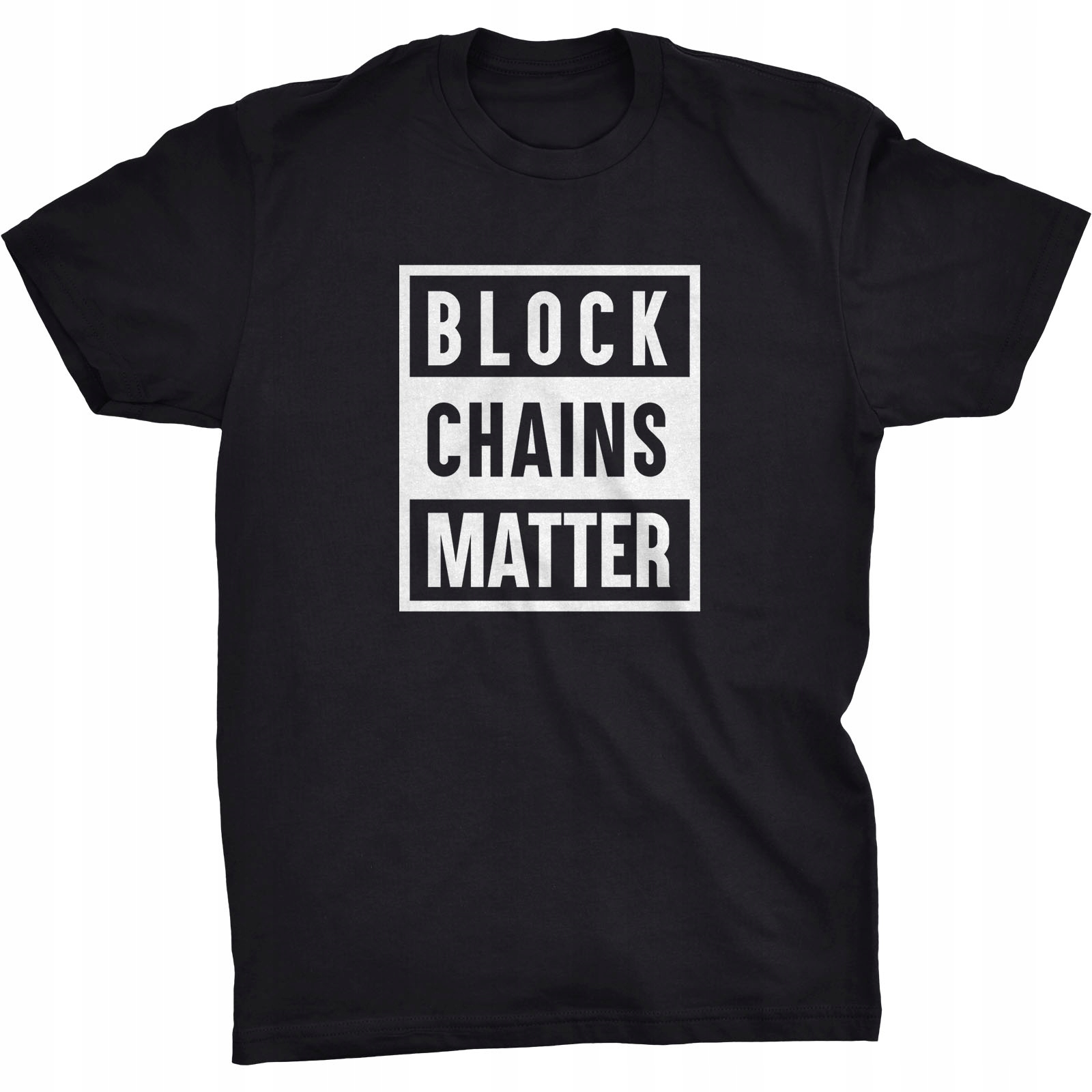 

Block Chains Matter Koszulka Bitcoin Btc Krypto