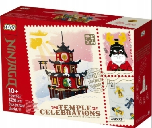 Lego Ninjago Lego The Temple of Celebrations 4002021 Chrám Nový Unikát