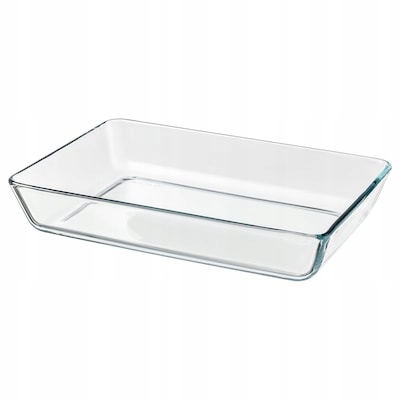 

Naczynie żaroodporne szkło bezbarwne 35x25 Ikea