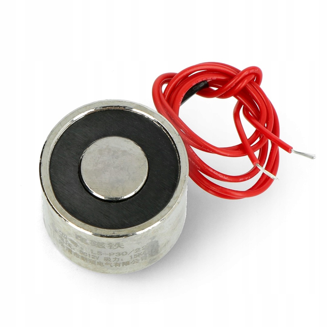 

Elektromagnes trzymający 12V 3W 15kgf