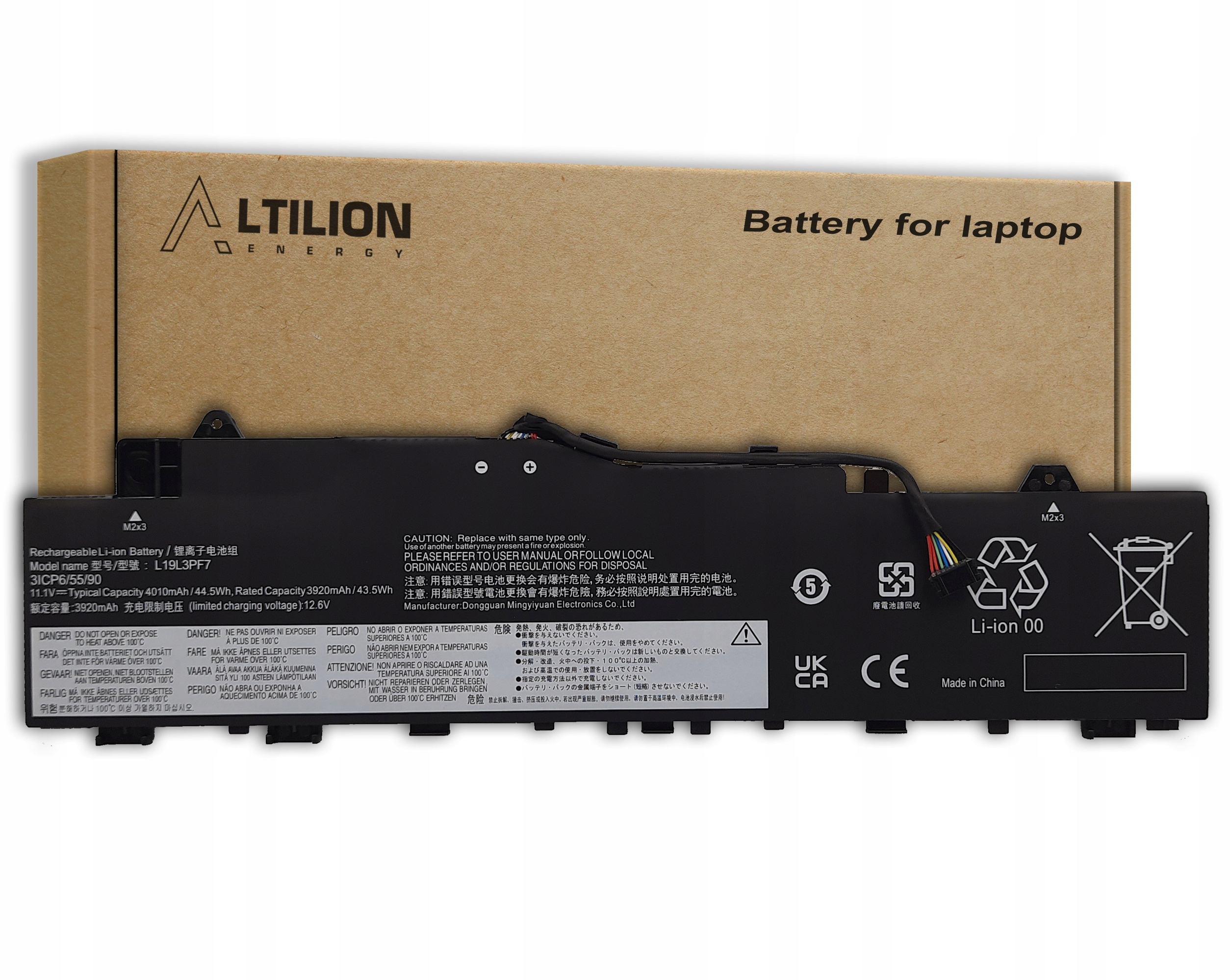 Baterie Altilion Energy L19L3PF7 kompatibilní s Lenovo