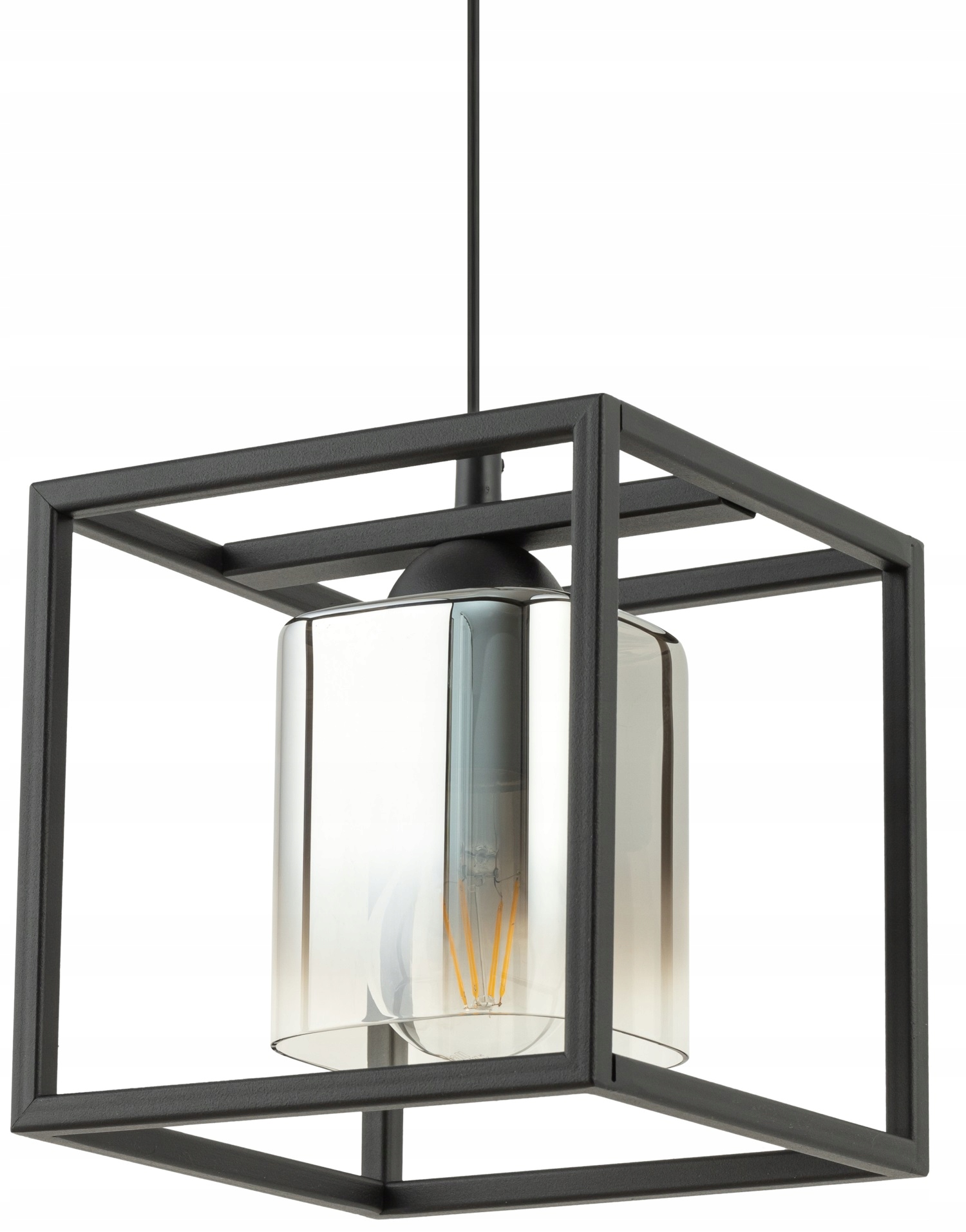 

Lampa Sufitowa Wisząca Klatka Loft Edison Led