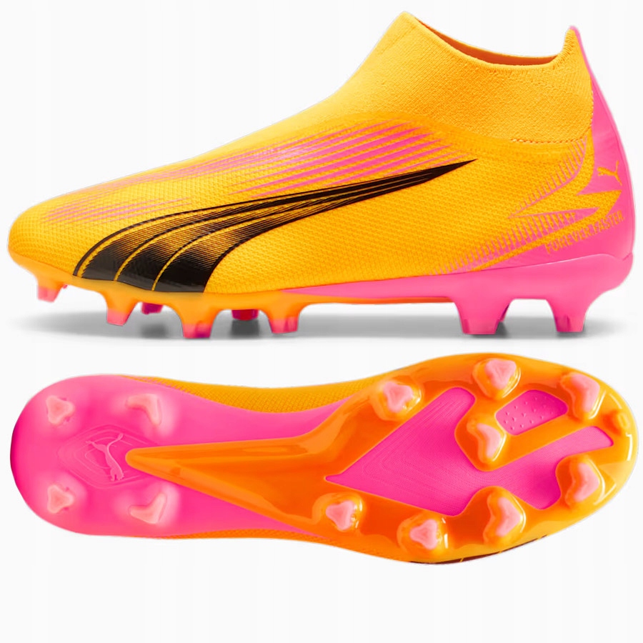 Puma Ultra Match+ LL Fg/mg (42,5) Pánské lankové boty oranžová barva