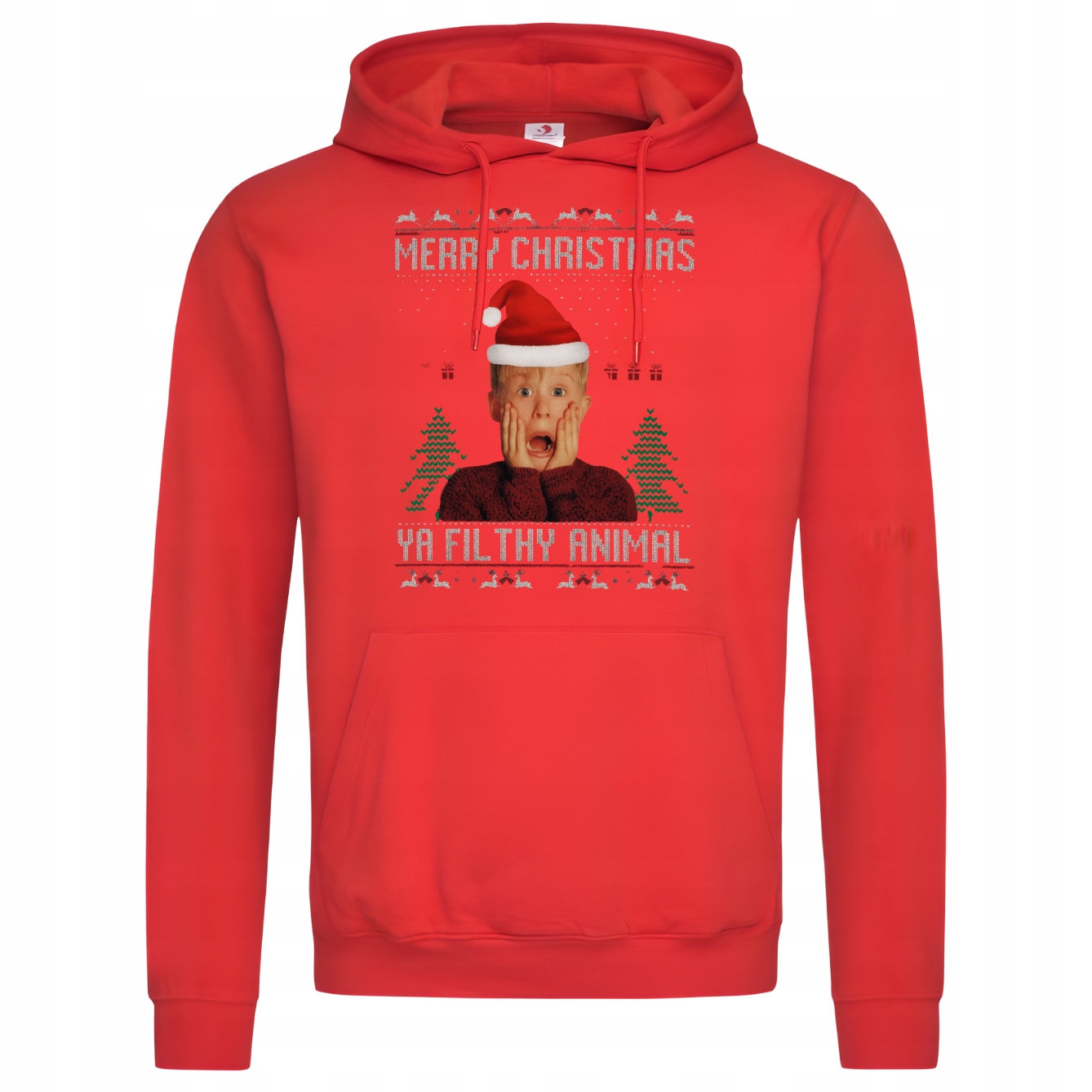 Pánská mikina Sám doma Vánoční mikina