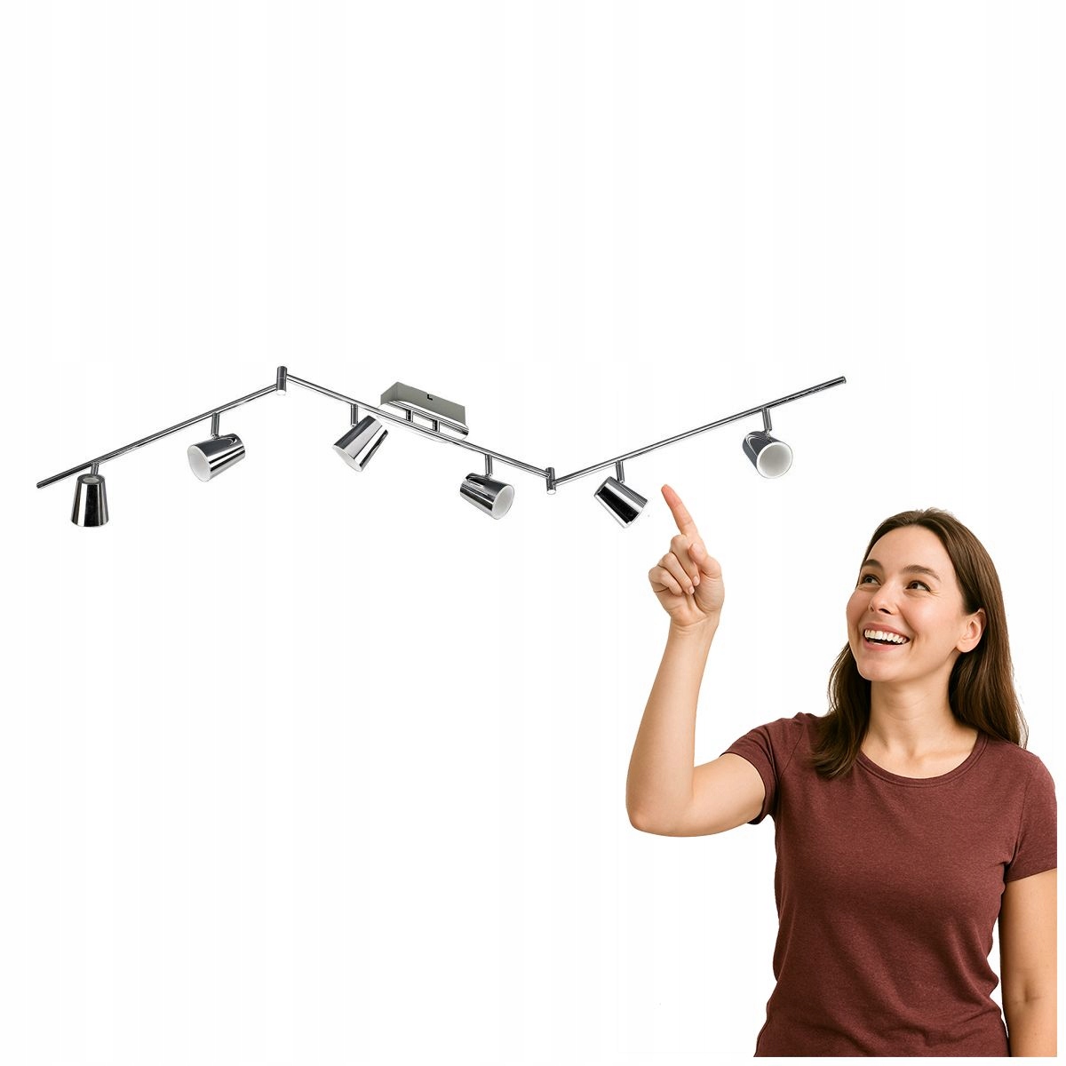 Spot Moderní Led Chrom Elmira Italux