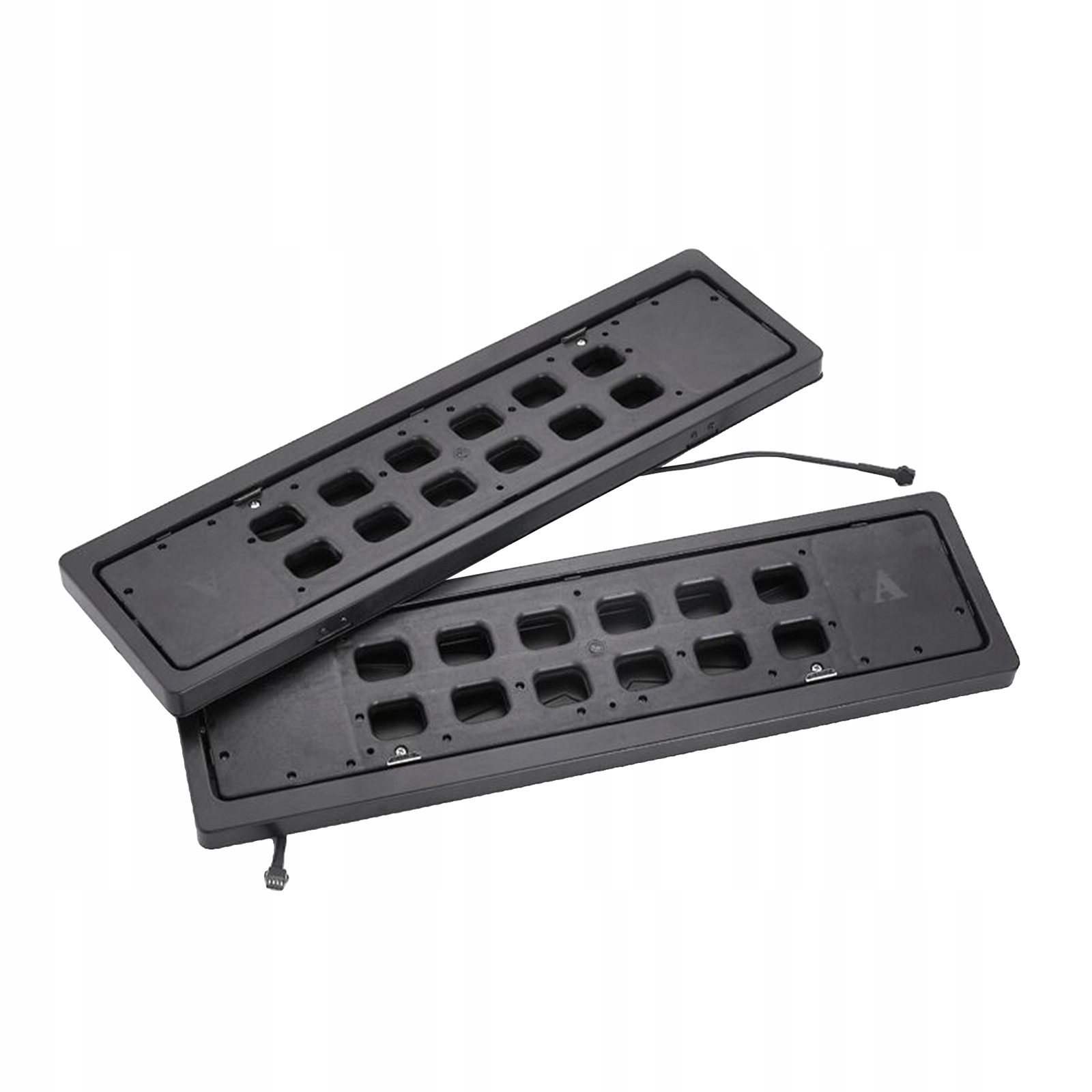 Tablicy rejestracyjnej czarny