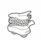 Pokrowiec na siodło SELLE ROYAL SLOW FIT FOAM M003 Model SIO613