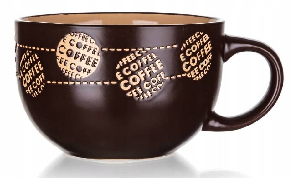 

Kubek Filiżanka Ceramiczna Duża 660 ml Banquet