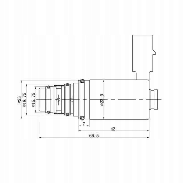 ZAWÓR STERUJĄCY SPRĘŻARKI SANDEN PXE13 PXE16 Producent części Optima