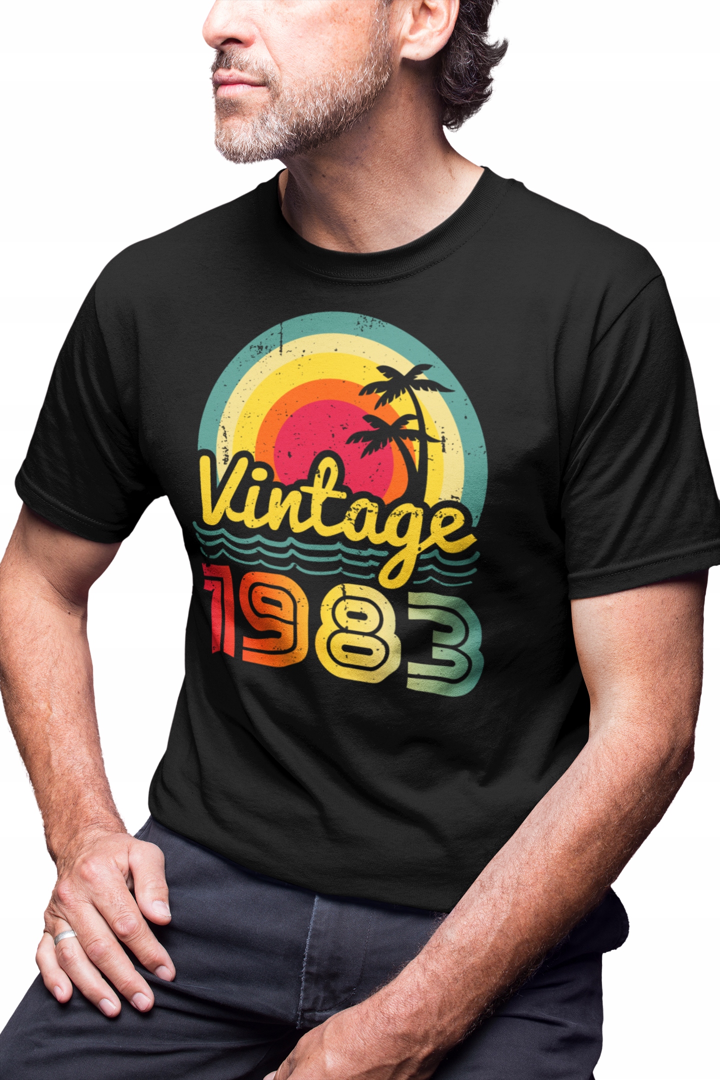 

Koszulka Na 40 Urodziny Palmy Vintage 1983