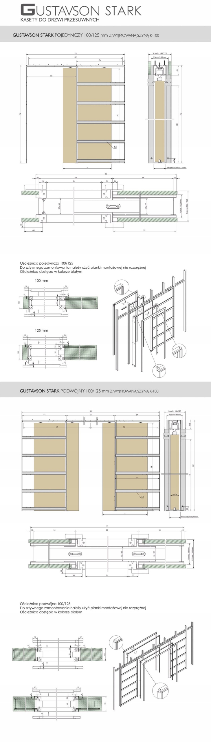 KASETA 80 PRZESUWNE SPOWALNIACZ WARSZAWA !!! Rodzaj przesuwne