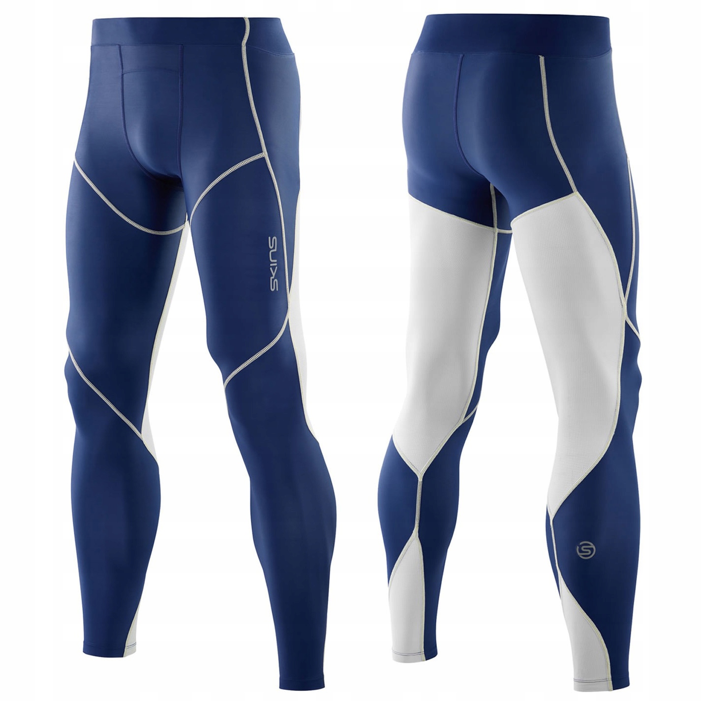 Legginsy spodnie Kompresyjne termoaktywne Skins S