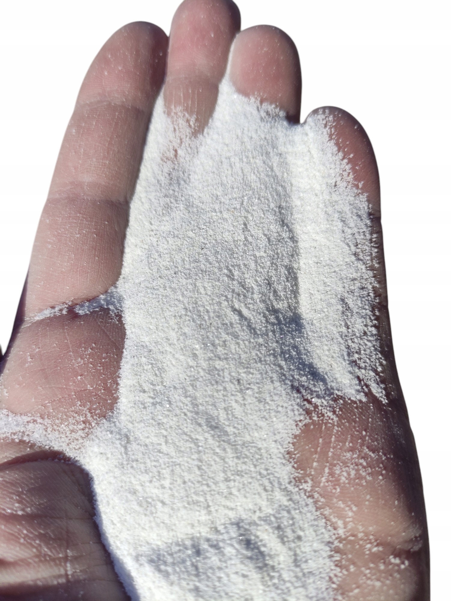 PIASEK BIAŁY NAJBIELSZY PUDER PROSZEK MARMUROWY 1 KG GRECKI THASSOS 0,8 L