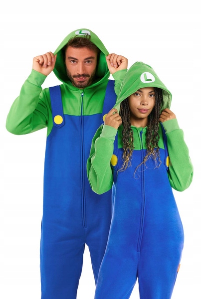 Kombinéza Luigi Mario Instalatér Převlek Licence Opposuits M