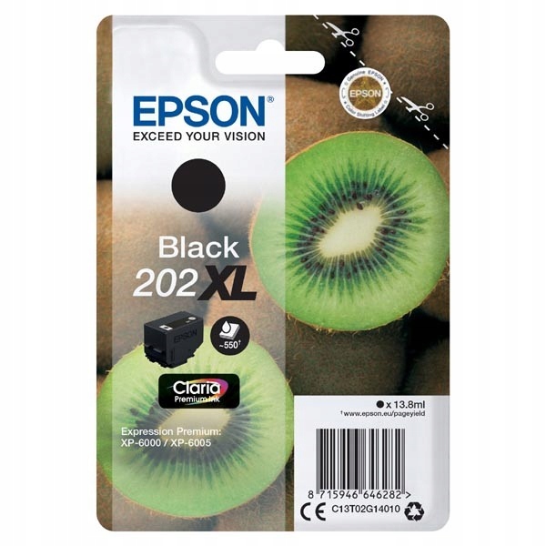 Tusz org. Epson 202XL Black T02G1 XP6000 XP6005