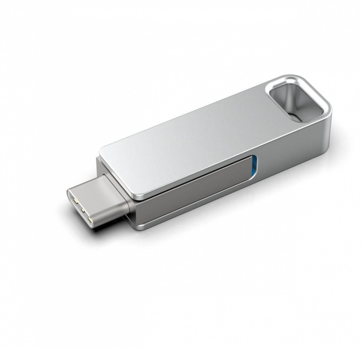Pendrive 128GB USB 3.2 Duo-Link P-FDI128DULINKTYC Maksymalna prędkość zapisu 40 MB/s