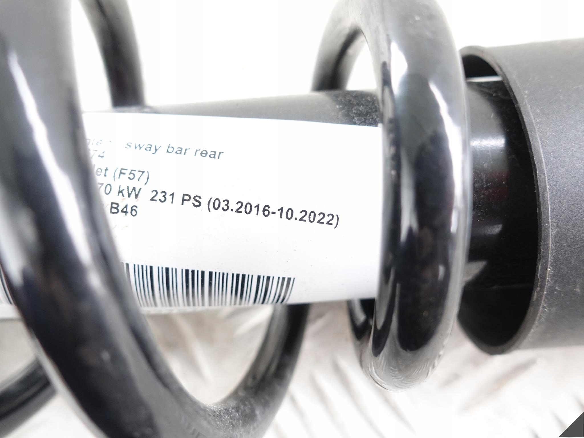 MINI F57 shock absorber rear part left=right 83Km