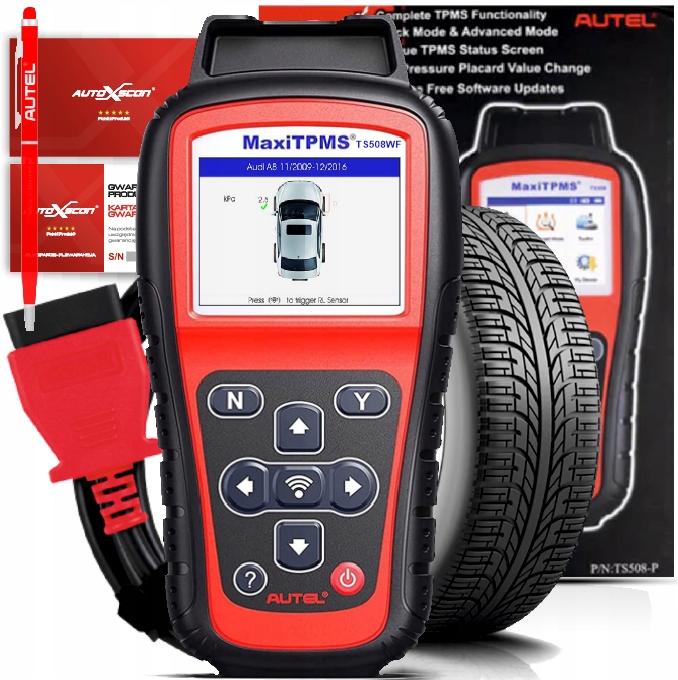 AUTEL TPMS TS508WF TS TPMS Wi-Fi PROGRAMATOR CZUJNIKÓW EAN (GTIN) 6937357203768