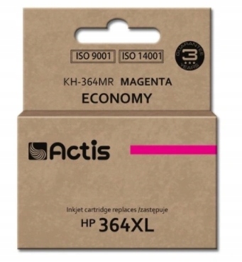 Actis, Tusz do Hp KH-364MR (zamiennik 364XL CB324) magenta (purpurowy)