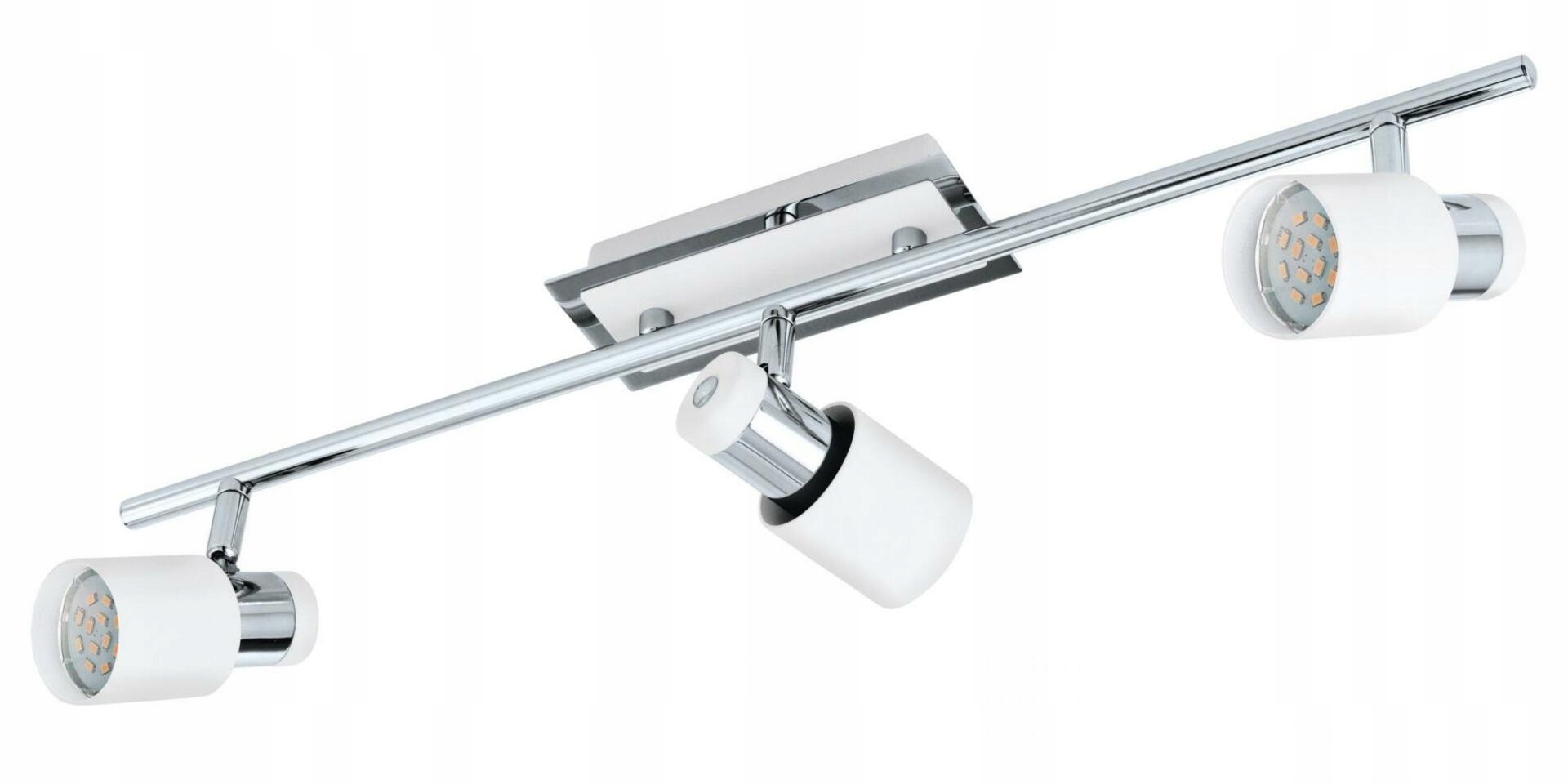 Bodové svítidlo Eglo Davida 3xGU10 chrom/bílá 15W 580mm