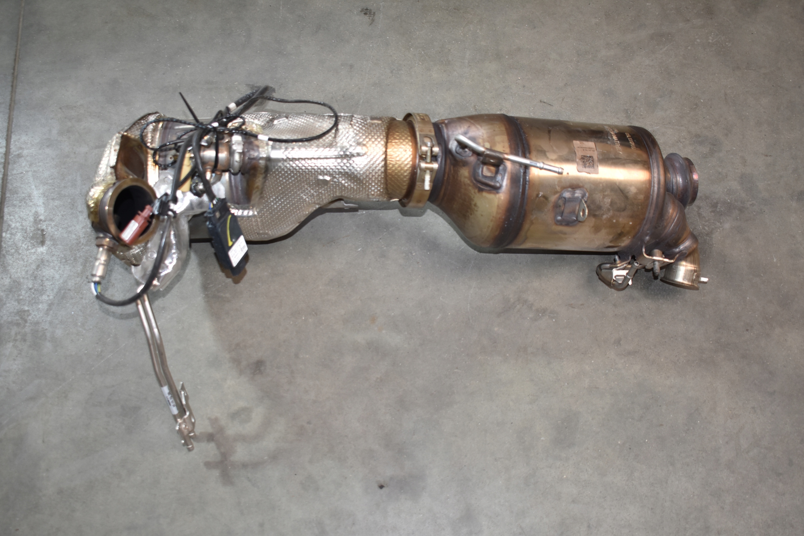 IDEALNY catalyst DPF AUDI VW 1