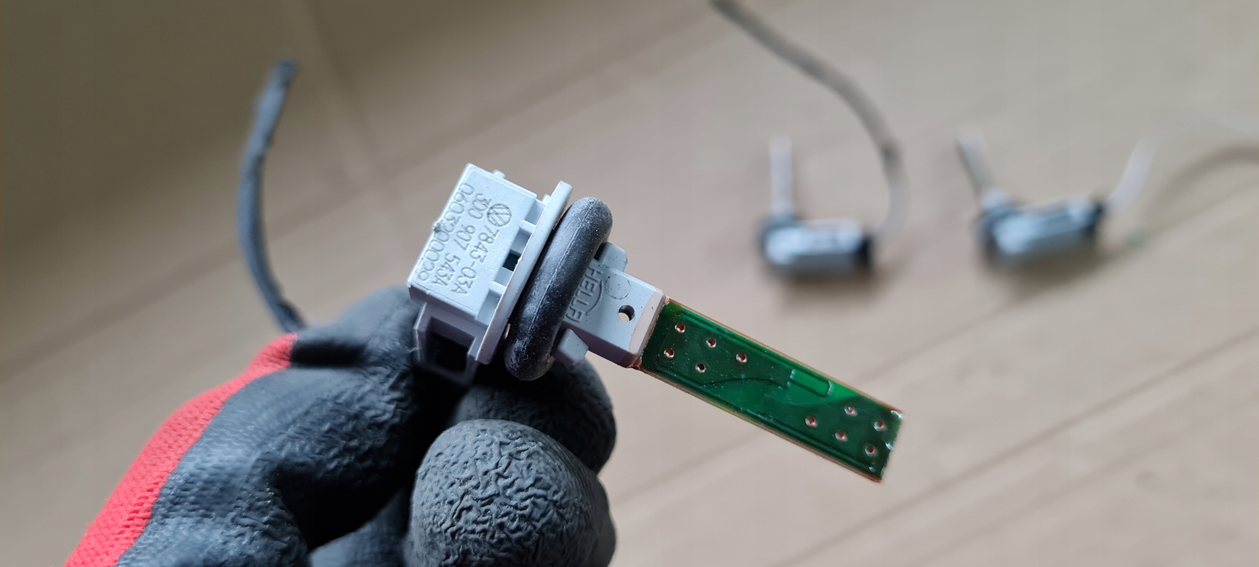 Q5 80A SQ5 sensor TEMPERATURY WEWNETRZNEJ 3D0907543A A4 B8 A5 8W