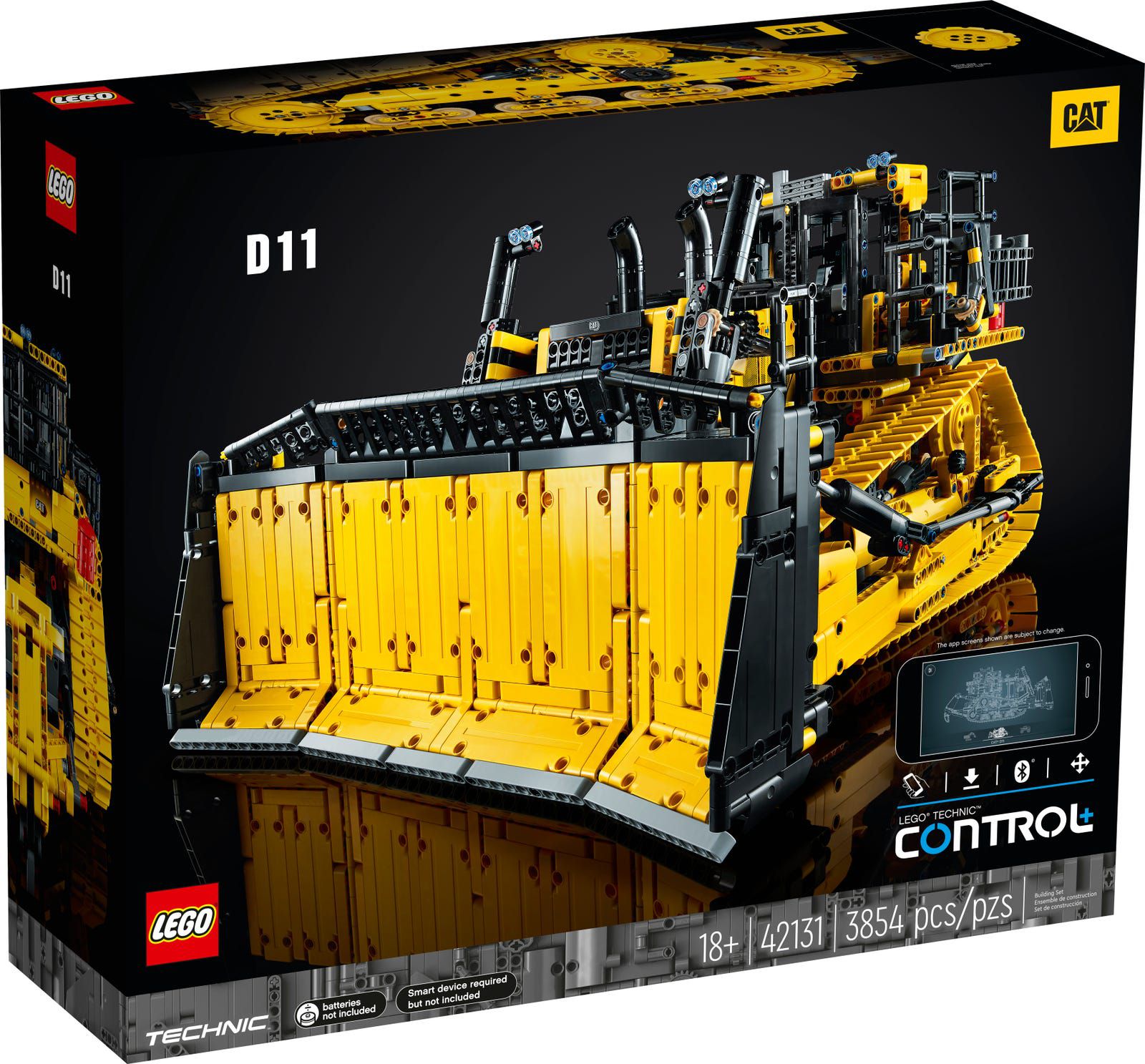 LEGO 42131 Керований бульдозер Technic Cat D11 ORGN