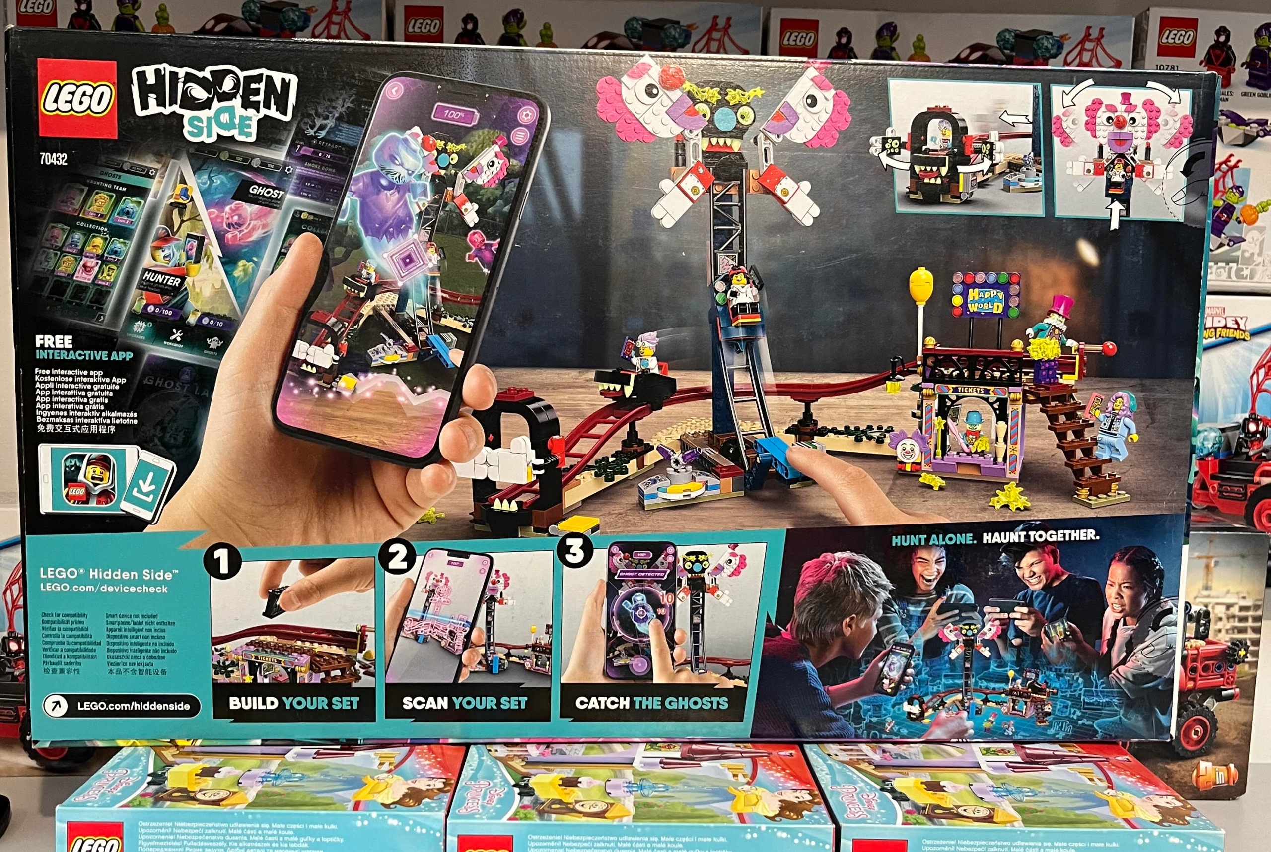 Lego Hidden Side 70432 Nawiedzony lunapark USZKODZONE OPAKOWANIE Numer produktu 70432