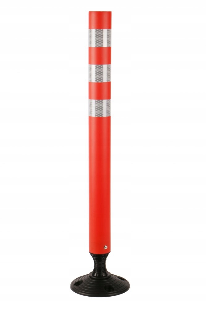 Samonarovnávací sloupek s reflexními pruhy, výška 120 cm, Ø 7 cm