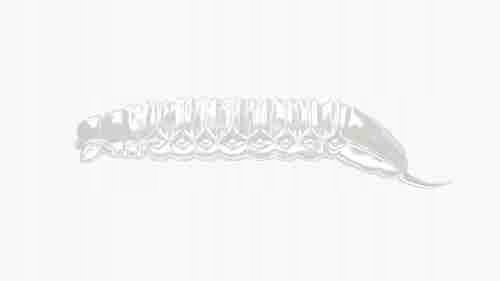 Guma Libra Lures Goliath 3cm, 004 Silver Pearl 15szt bez zapachu)NA Pstrągi