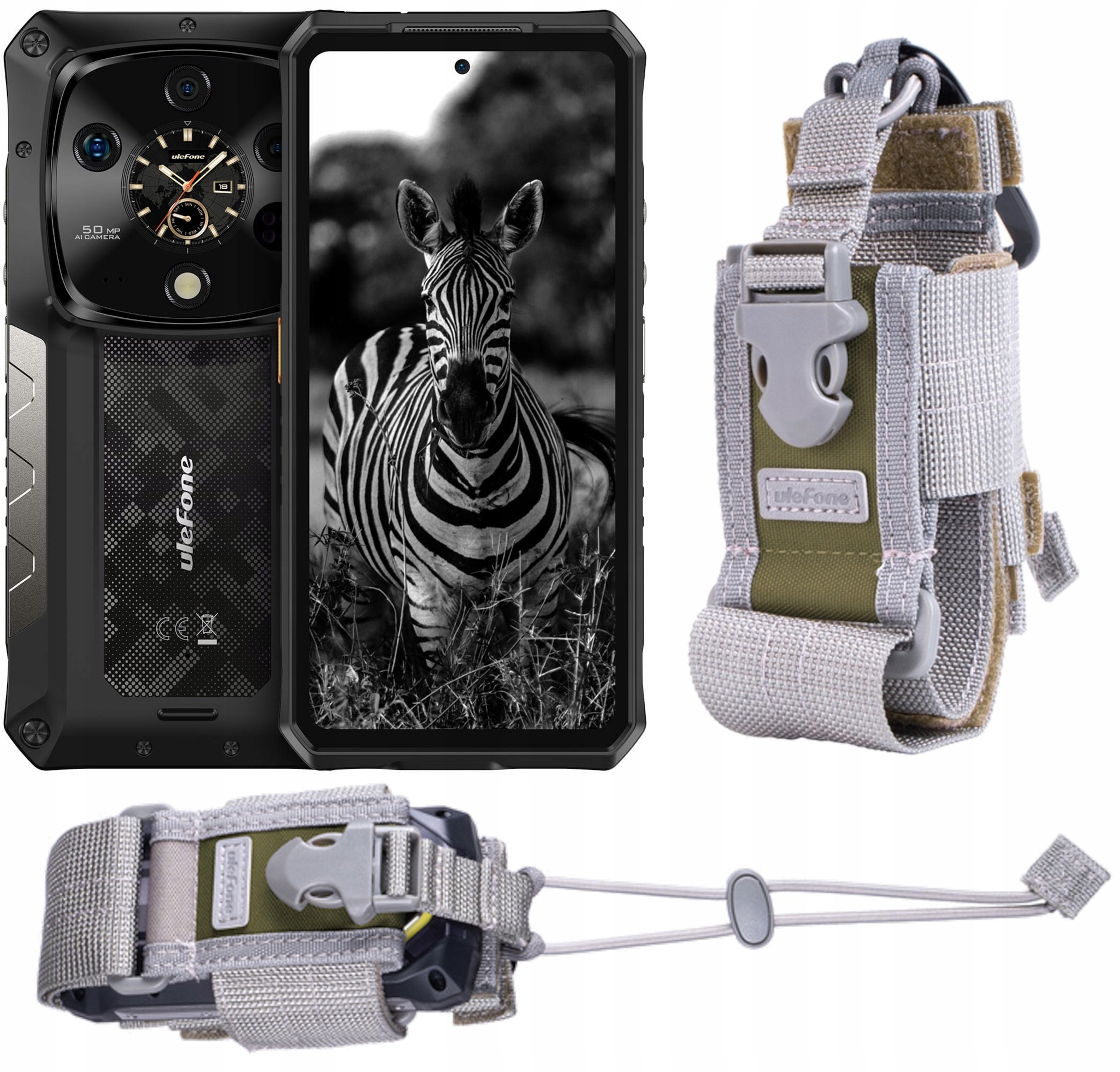 Pancerny Smartfon Ulefone Armor 28 Ultra 16GB/1TB 5G Noktowizja Holster