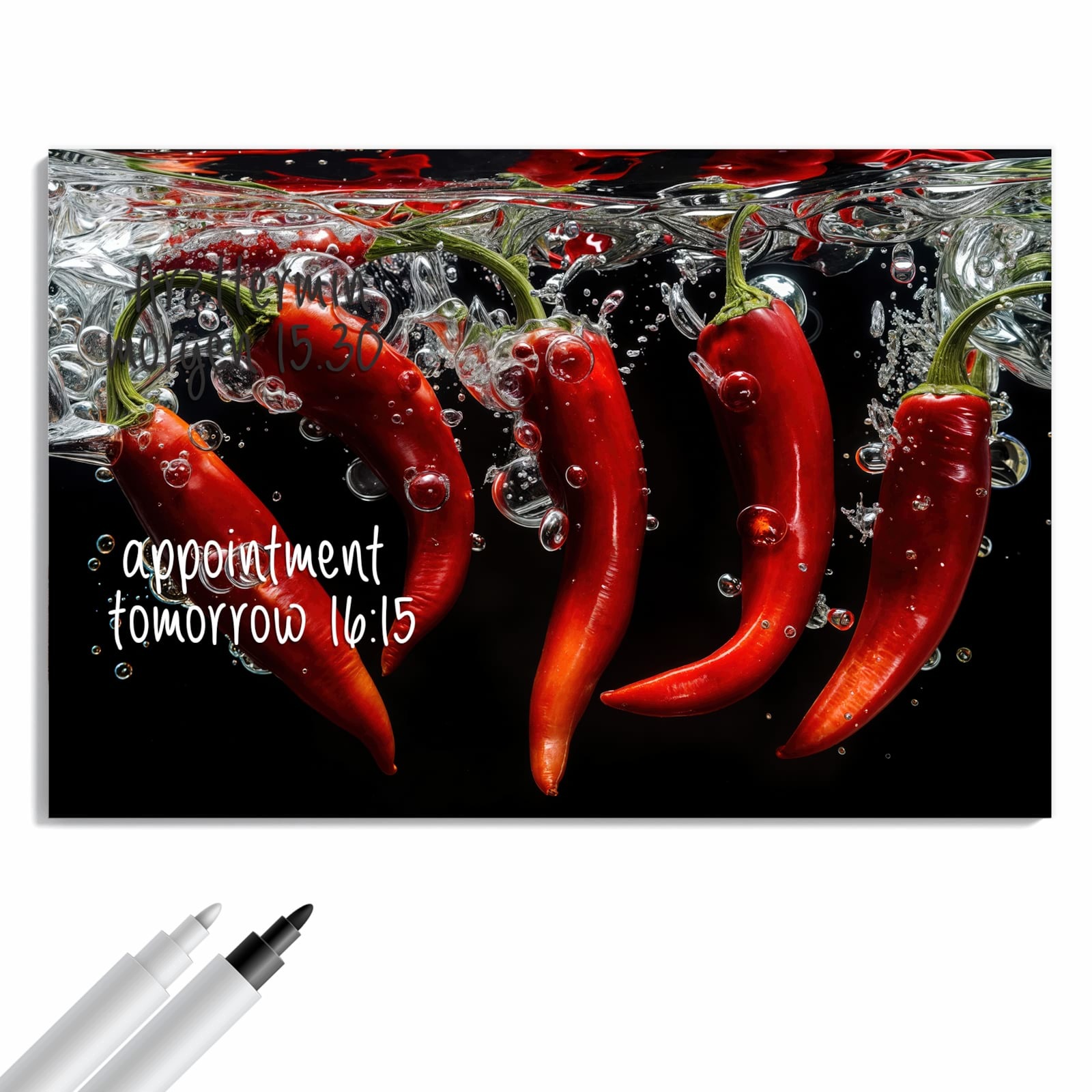 Magnetická tabule Chili pod Voda 60 × 40 cm