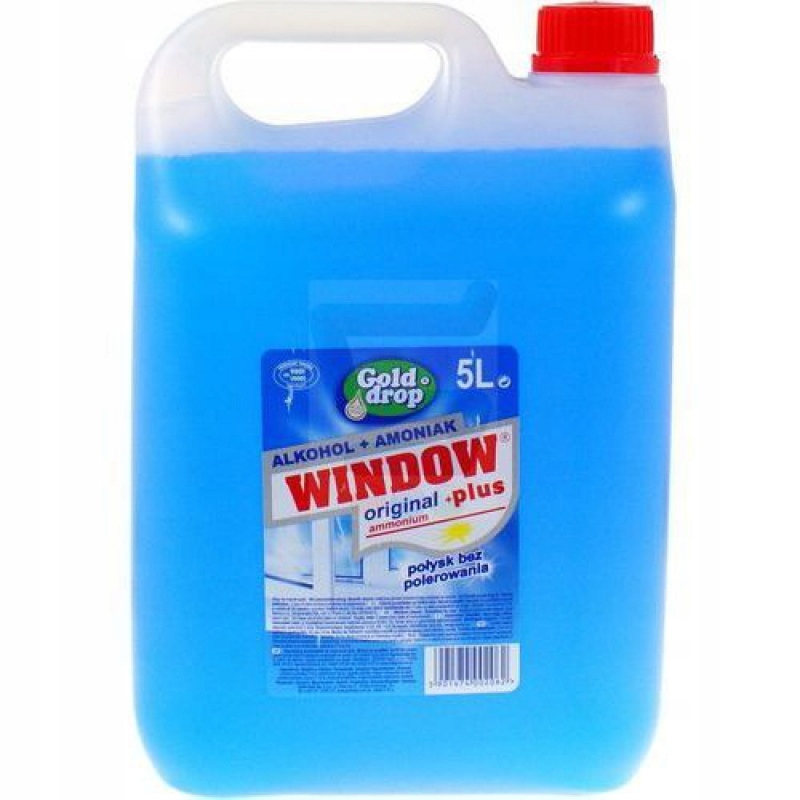 Levně Window 5L.PLYN Na Sklo Domácí kapalina na mytí skel Oken Zrcadla Pořádná kapalina