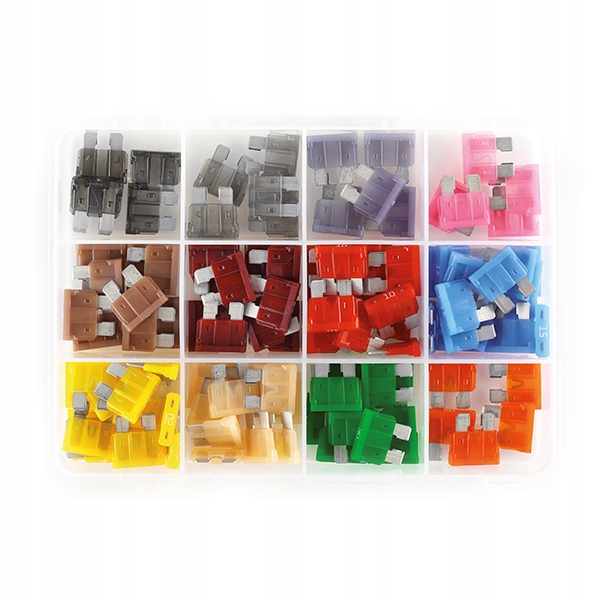 ZESTAW BEZPIECZNIKÓW SAMOCHODOWYCH PLYTKOWE 110szt