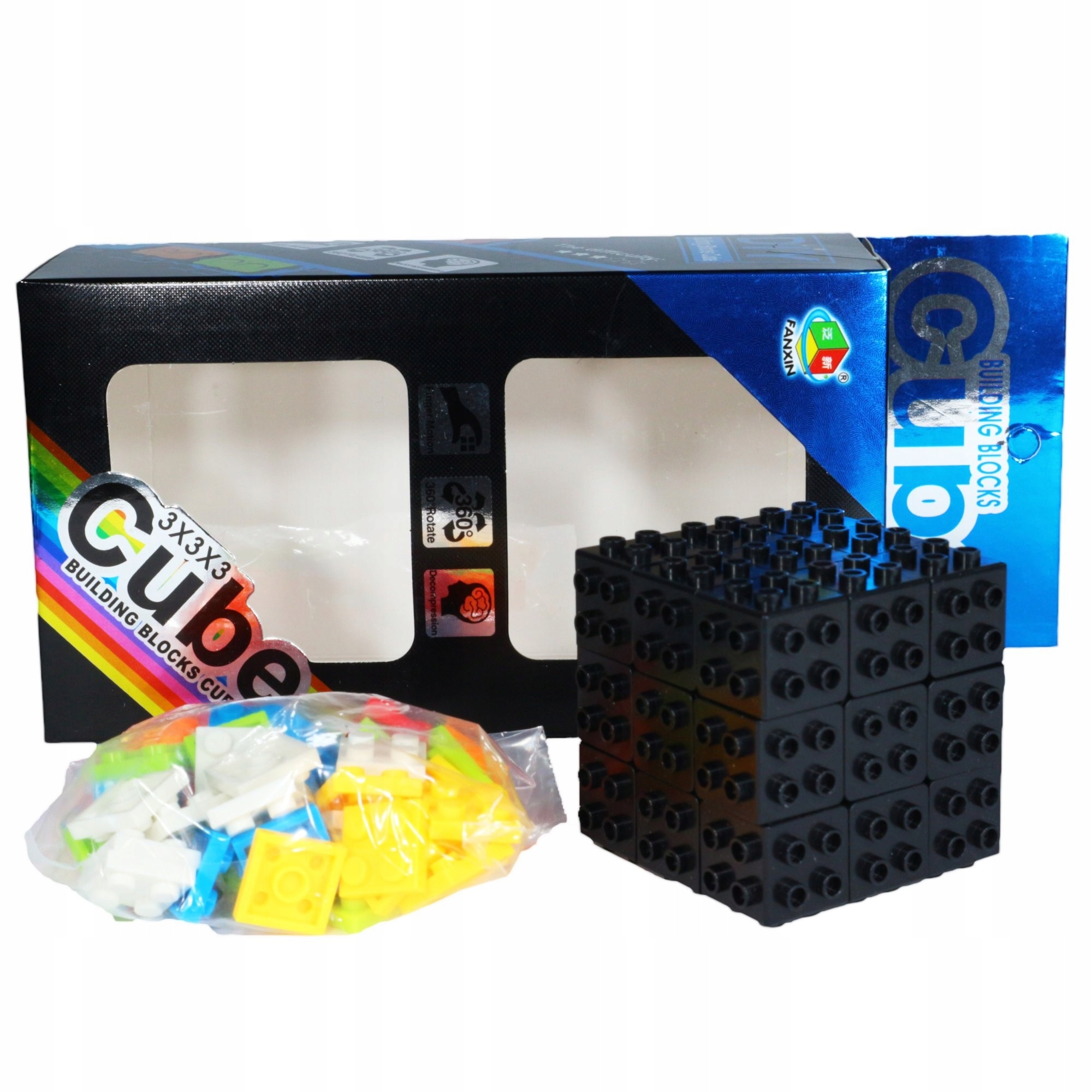 

FanXin Lego Cube Czarna