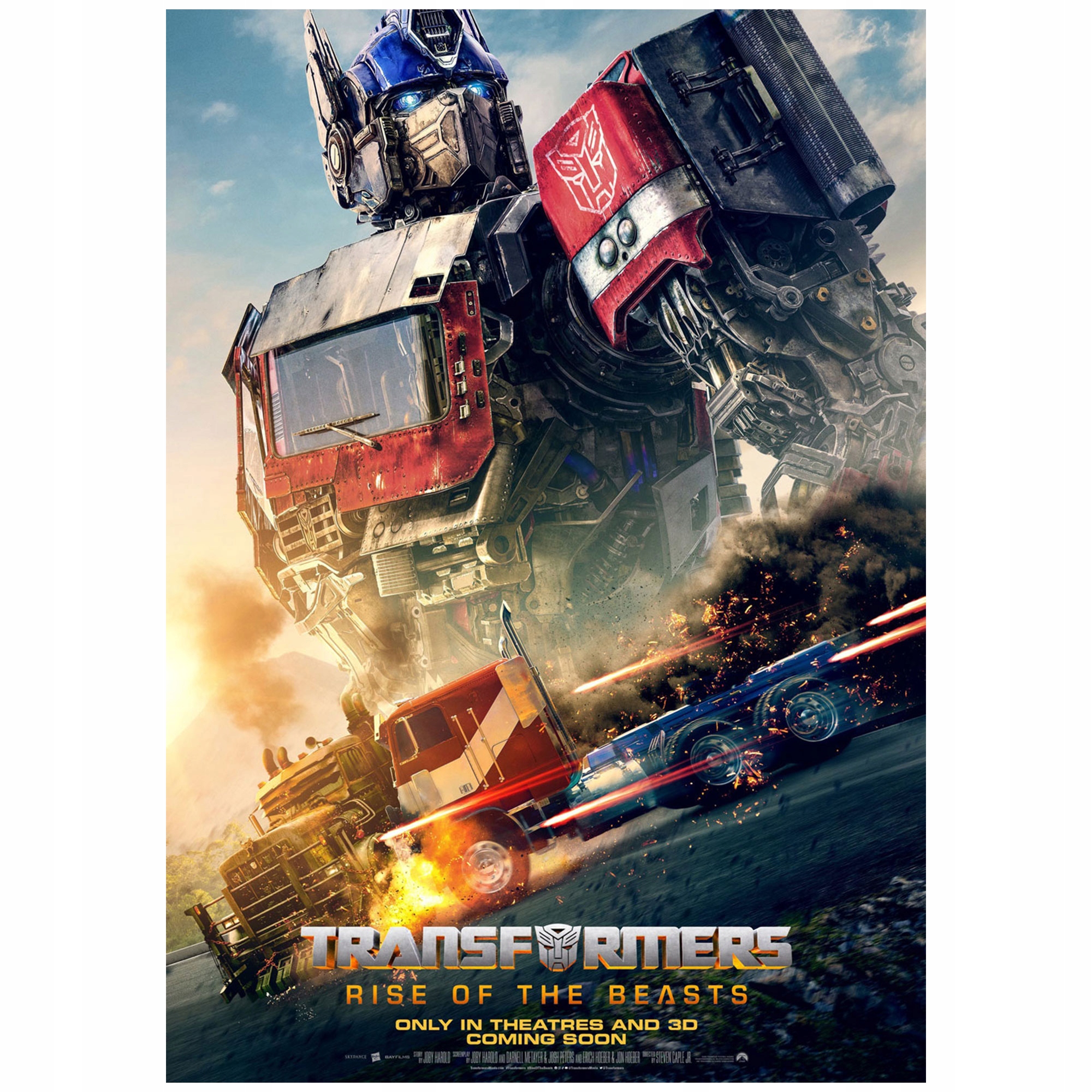 

Plakat Transformers Rise of the Beasts Optimus