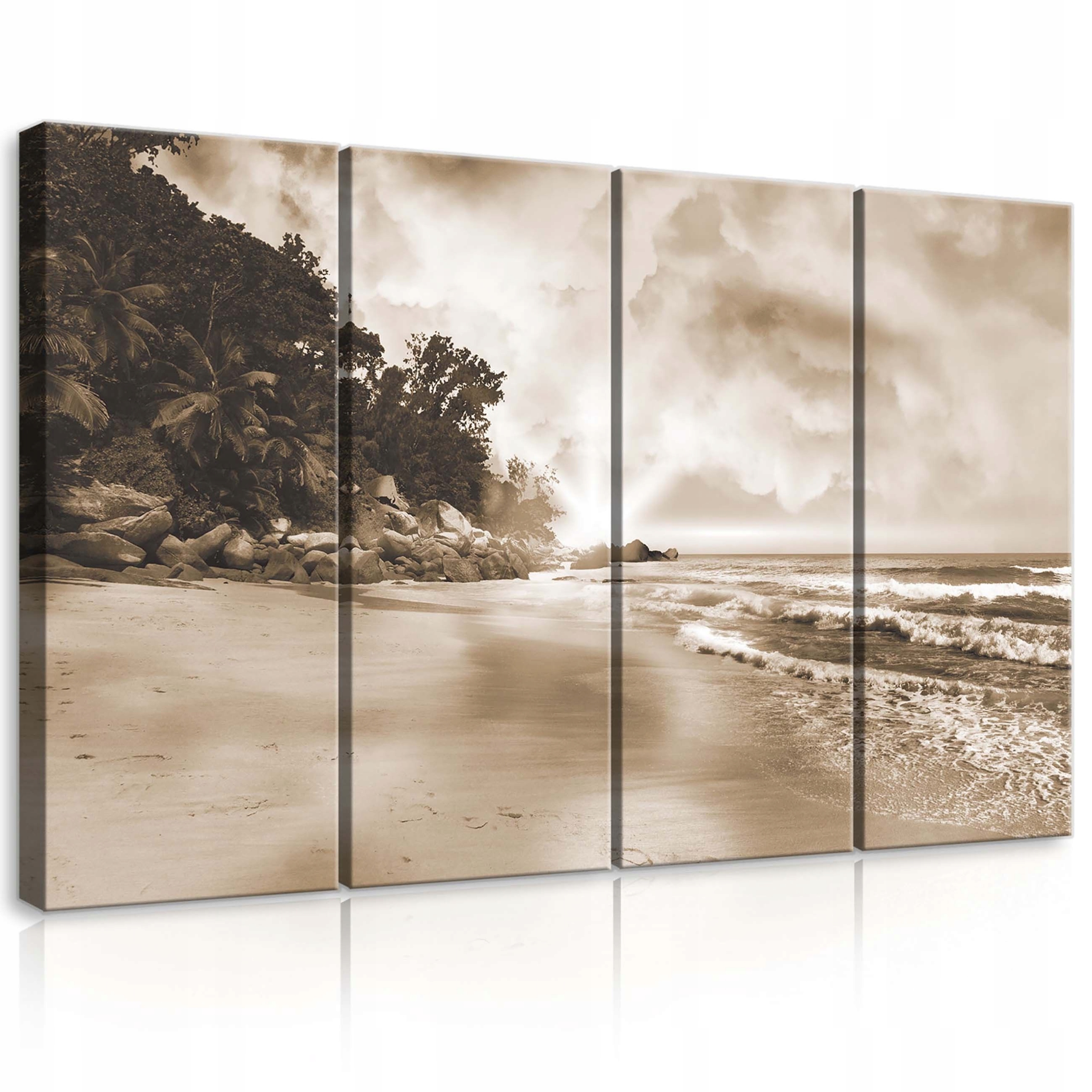 Obraz 120x80 modulární mořská krajina pláž oceán klid nástěnná dekorace