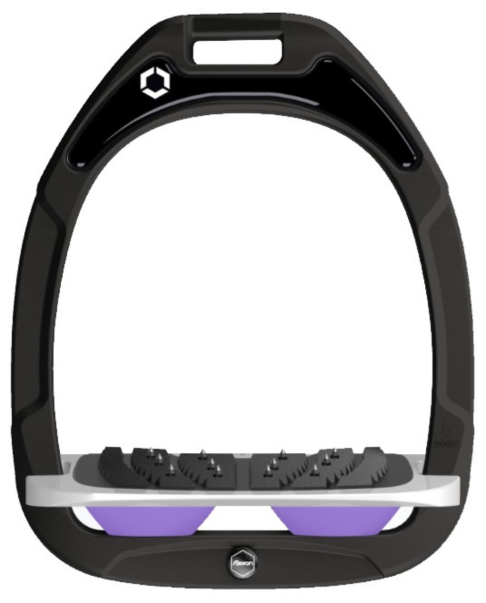 Strzemiona Flex on Green Composite czarne szare fioletowe