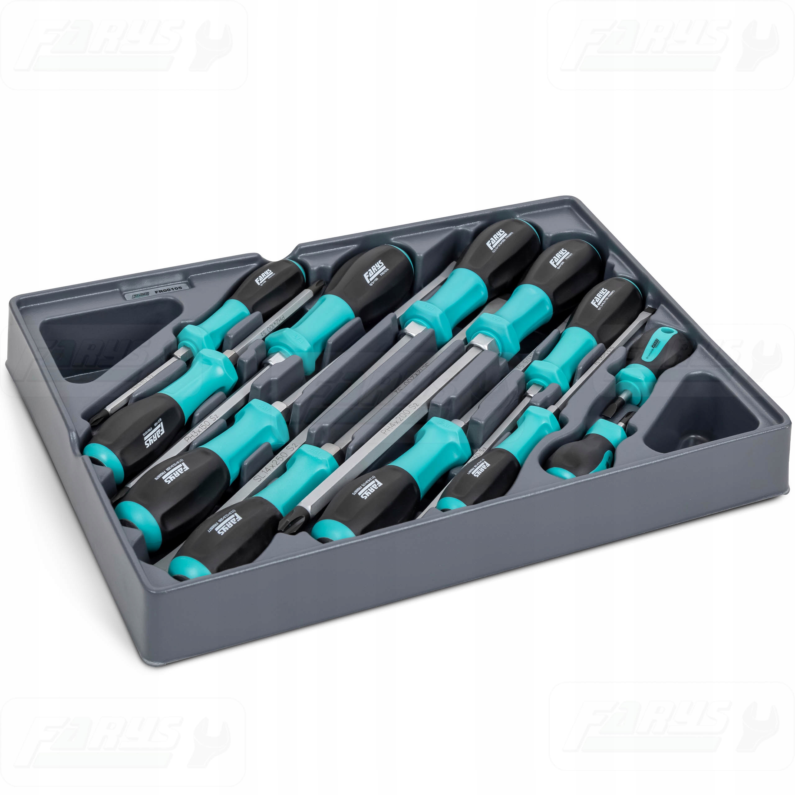 Sada šroubováků na šlehání 12 ks. Vložka Do Skříňky Vybavení Premium