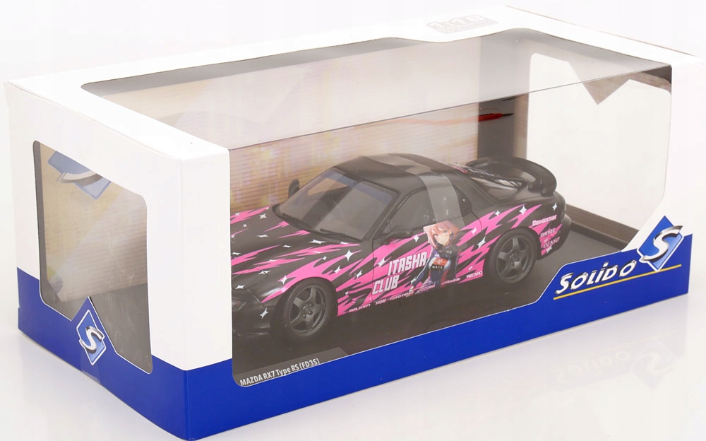 Solido Mazda RX7 (FD3) RS Solido Works Itash 1:18 1810605 Stan złożenia Całość / die cast