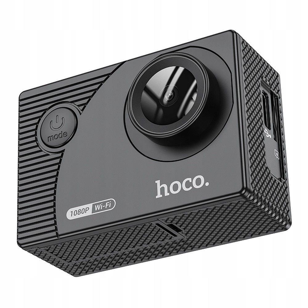 Hoco sportovní kamera s displejem 2" 1080P/30fps DV100 černá