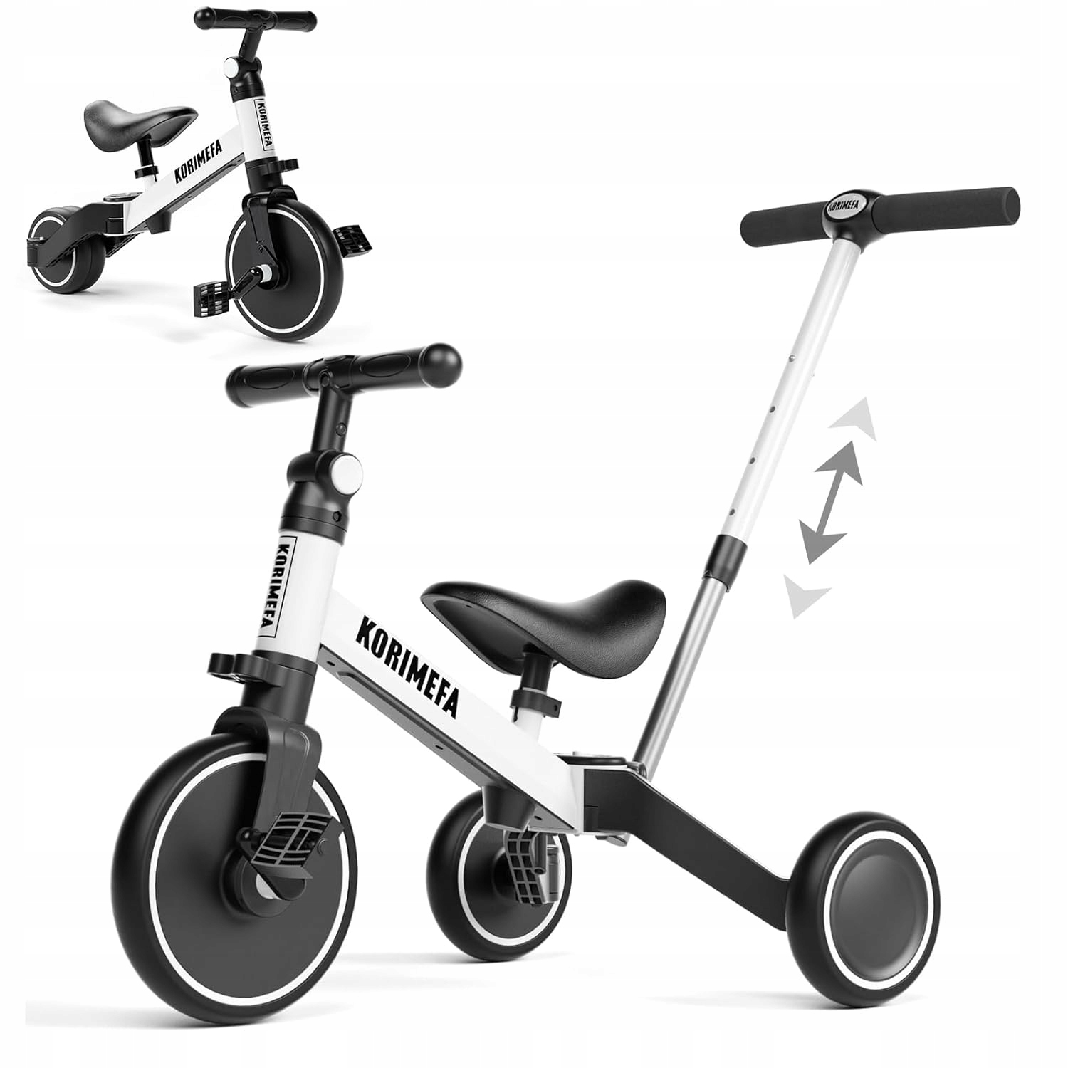 Korimefa Rower biegowy trójkołowy