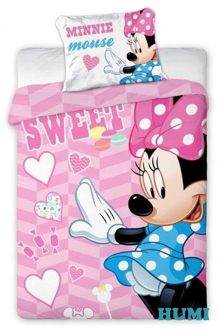 

Myszka Minnie Pościel 100X135 Bawełna Szybko Cudna