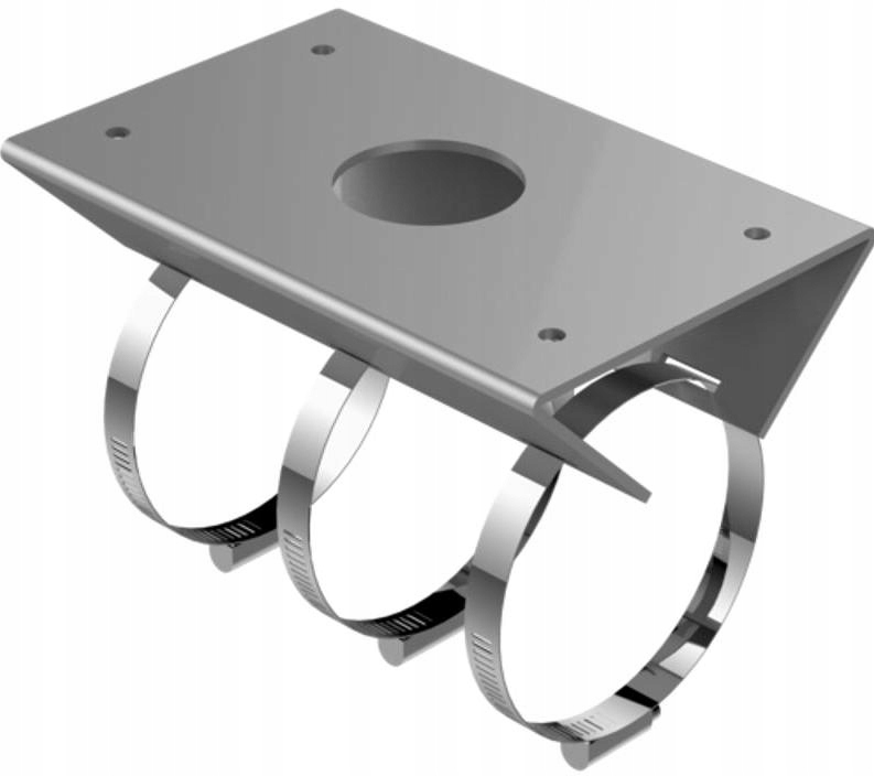 Adaptér Hikvision DS-1684ZJ-P-Y Držák Na Sloupek Nerezová Ocel 67-127 MM