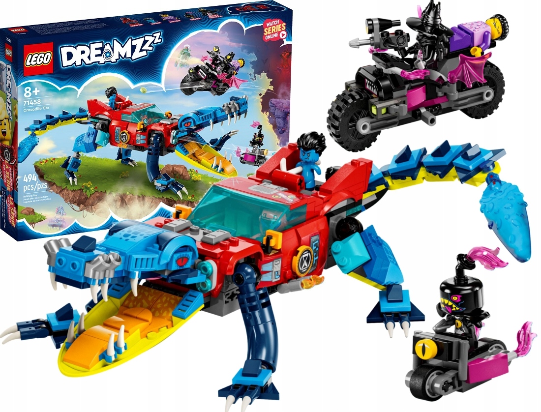 stavebnice Lego Dreamzzz Krokodýlové Auto 71458