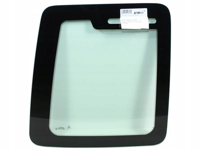 SZYBA TYLNA W DRZWI OPEL COMBO TOUR C II 2 LEWA