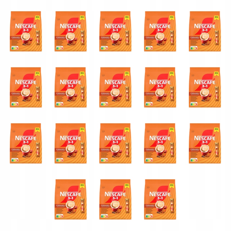 Nescafe 3v1 Caramel 10x16g X18