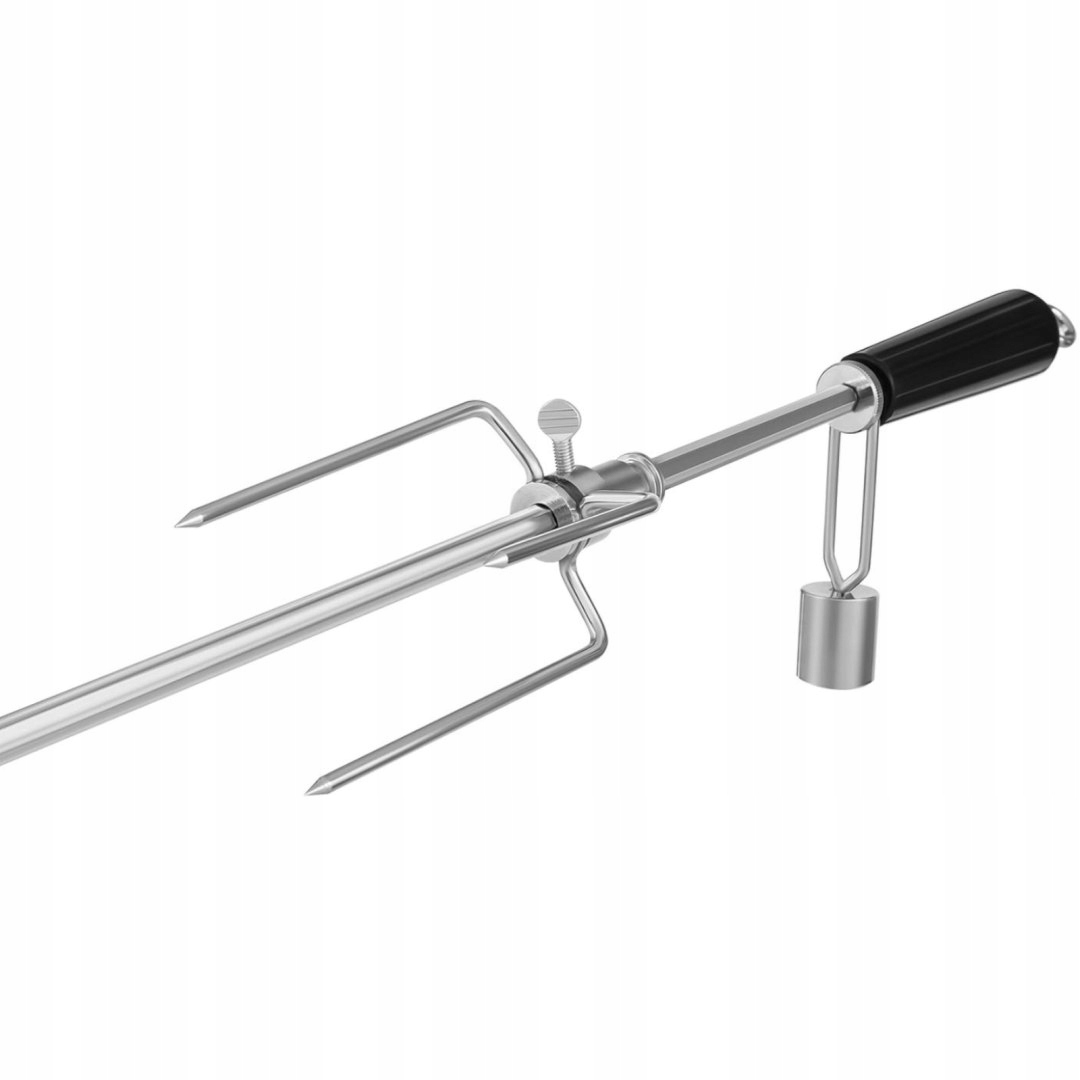 Rożen elektryczny obrotowy do grilla ze stali nierdzewnej 83 cm 2 obr./min Kod producenta 10011430