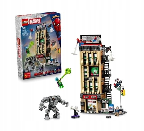 Lego(r) Heroes 76342 Spider-Man Proti Mysteriovi