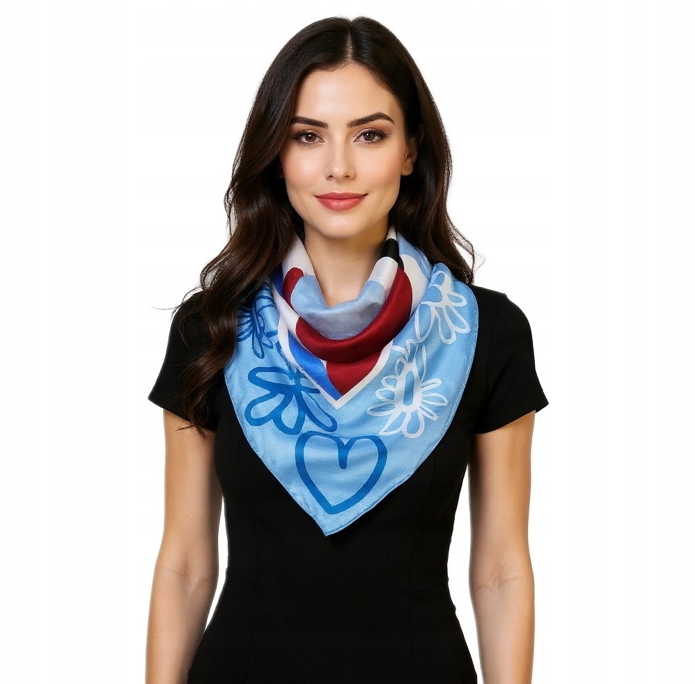 Hedvábný Šátek 100% Přírodní Hedvábí, Morušová Barva, Značka Kvality